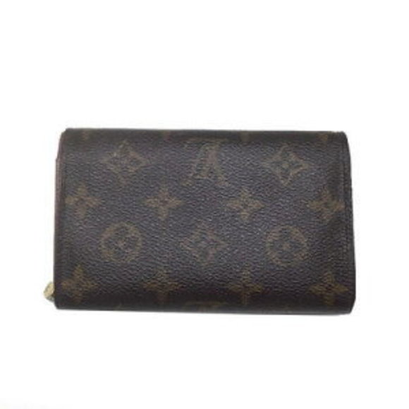 Louis Vuitton Monnaie Brown Wallet Porte Monogram - Picture 1 of 7